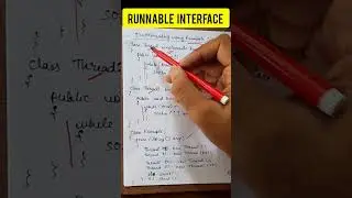 Runnable interface to create a Thread in java 