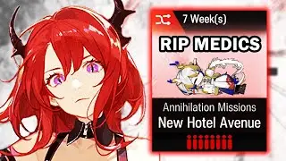 [Arknights] Annihilation 24 but surtr just won't die