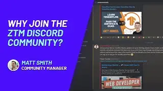 ZTM Community: Behind The Scenes Look | Learn In-Demand Skills. Get Hired.