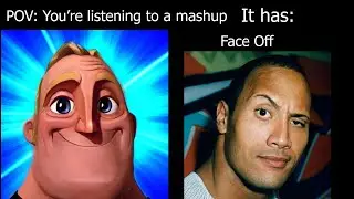 Mr. Incredible Becoming Canny To A Meme Mashup