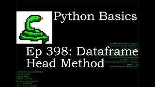 Python Basics Pandas DataFrame Head Method