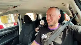 Впервые поехали туда все вместе. Купили машину на один день 