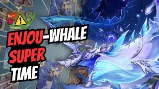 🐳 WHALE SUPER TIME FT. Enjou The Abyss Lector 🔥  | Genshin Impact TCG