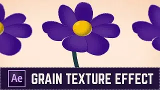 How to Create a Grain Texture | Adobe After Effects Tutorial for Beginners