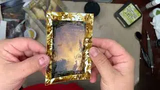 TUTORIAL - mixed media journaling card
