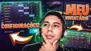 MINHAS CONFIGURAÇÕES NO J7 E MEU INVENTÁRIO ATUALIZADO!!! STANDOFF 2