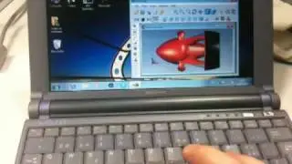 How to run Windows7 on a 10 Year old SubNotebook with 192MB of RAM