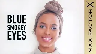 Skapa rätta sommarlooken: Light Blue Smokey Eye tutorial med Idman | Max Factor Sweden