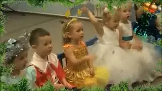 Новый год.  Ясли.   Дракончик, Бычок, Тигренок, Зайка