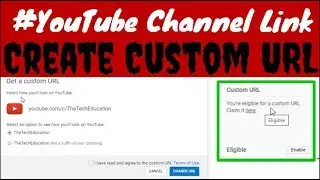 What is Custom URL for Youtube Channel / How to Make Custom URL on my Channel