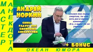 Смешно ДО СЛЕЗ 2! Андрей Норкин! Подборка Свежих  Анекдотов!