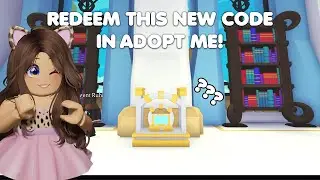 REDEEM THIS NEW CODE IN ADOPT ME BEFORE IT'S TOO LATE!