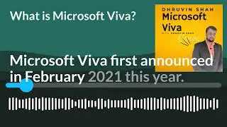 What is Microsoft Viva? Short Podcast
