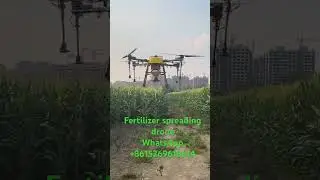 JT40 granular fertilizer spreading drone #drone #spreaderdrone