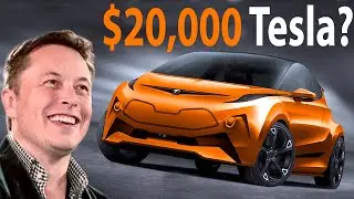 Tesla's Affordable $20,000 Compact Car - Coming Soon After Tesla Battery Day Reveals New Batteries