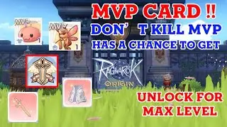 [ ENG ] Ragnarok Origin [ CN 6 ] - Easy find for MVP CARD