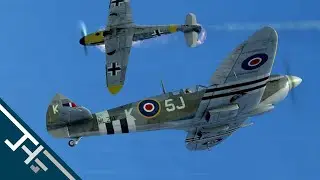 IL-2 Great Battles: Spitfire Mk IX - Two vs One