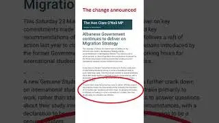 Changes announced for the visitors visa 8503 condition