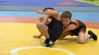 Wrestling / Ringen Berliner Meisterschaften 2025, Jugend C, 41 kg, Freestyle, Varchenko - Nebrat
