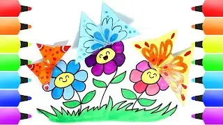 ORIGAMI BUTTERFLY Easy (Learn How To) | Arts and Crafts for Kids
