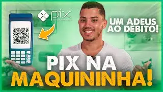 PIX na MAQUININHA de CARTÃO - COMO FAZER para usar CORRETAMENTE