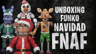 Unboxing figuras Five Nights at Freddy's Funko Navidad FNAF
