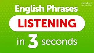 ​Practice listening to English phrases in 3 seconds