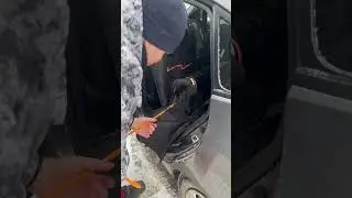 Первый выход из машина и первая поездка 
