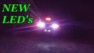 VW LED Reverse Light Install See Better Backing Up LED vs Factory