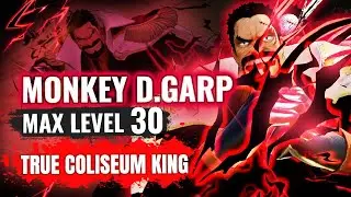 ONE PIECE PW 4 GARP TRUE COLISEUM KING MOVESET #2 MAX LEVEL 30 PS5 GAMEPLAY 60FPS (1080P)