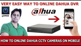 How To Online Dahua DVR, XVR, NVR On Mobile Phone - gDMSS Plus APP