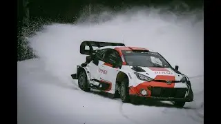 Test Rally Sweden 2023 - L. Bertelli / S. Scattolin - Toyota Yaris Rally1