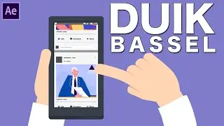 Hand Gesture Swipe Animation - After Effects Tutorial (DUIK BASSEL)