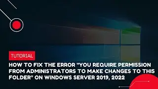 How to fix the error 