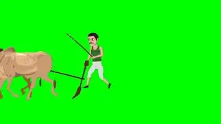 किसान || farmer || green screen cartoon || #youtube #cartoon #greenscreen #farmer #kishan