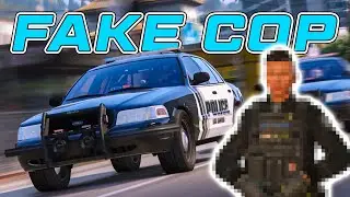 FAKE COP IN GTA 5 RP
