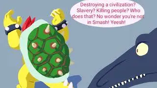 Mario X Metroid Comic Dub | Bowser and Ridley Team Up!