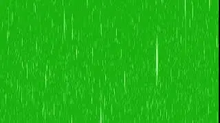 RAIN EFFECT GREEN SCREEN
