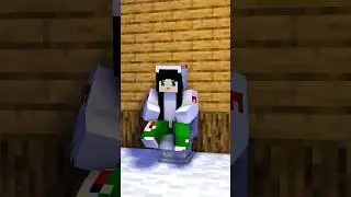 HELP Sadako vs NASTY Noob in the Toilet🚽 #minecraftanimation #shorts