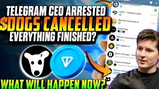 $DOGS Listing Cancelled? 😭 Telegram CEO Arrested !! Hamster Kombat Listing?