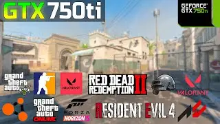 720p Gaming on GTX 750ti | i7 4790 + 16GB RAM | 720p Gaming Test in 2025