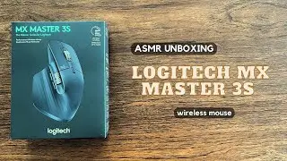 Logitech MX Master 3S Wireless Mouse - unboxing, asmr, aesthetic, chill | back to school essentials