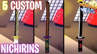 [CODE] *NEW* 5 MORE CUSTOM NICHIRIN BLADE CODES IN SHINDO LIFE! | Shindo Life
