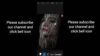 How To Make Scribble Art | PicsArt Tutorial | Picsart editing