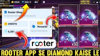 Rooter App Se Diamond Kaise Le 2023 || How To Get Free Diamonds in Free Fire 🔥