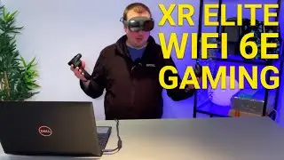FULLY Wireless PC Gaming with my Vive XR Elite | WiFi 6E PCVR Setup!
