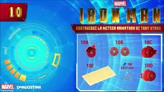Costruisci il tuo Iron Man De Agostini - tutorial 10° uscita