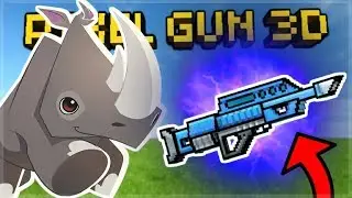 PIXEL GUN 3D | THE ANIMAL WEAPONS ONLY CHALLENGE! RHINO CHARGE!