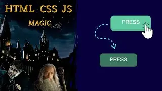 Button Push Effect | HTML and CSS only | 2024