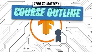Course Outline for TensorFlow Developer Certificate in 2024: Zero to Mastery | TensorFlow Tutorial